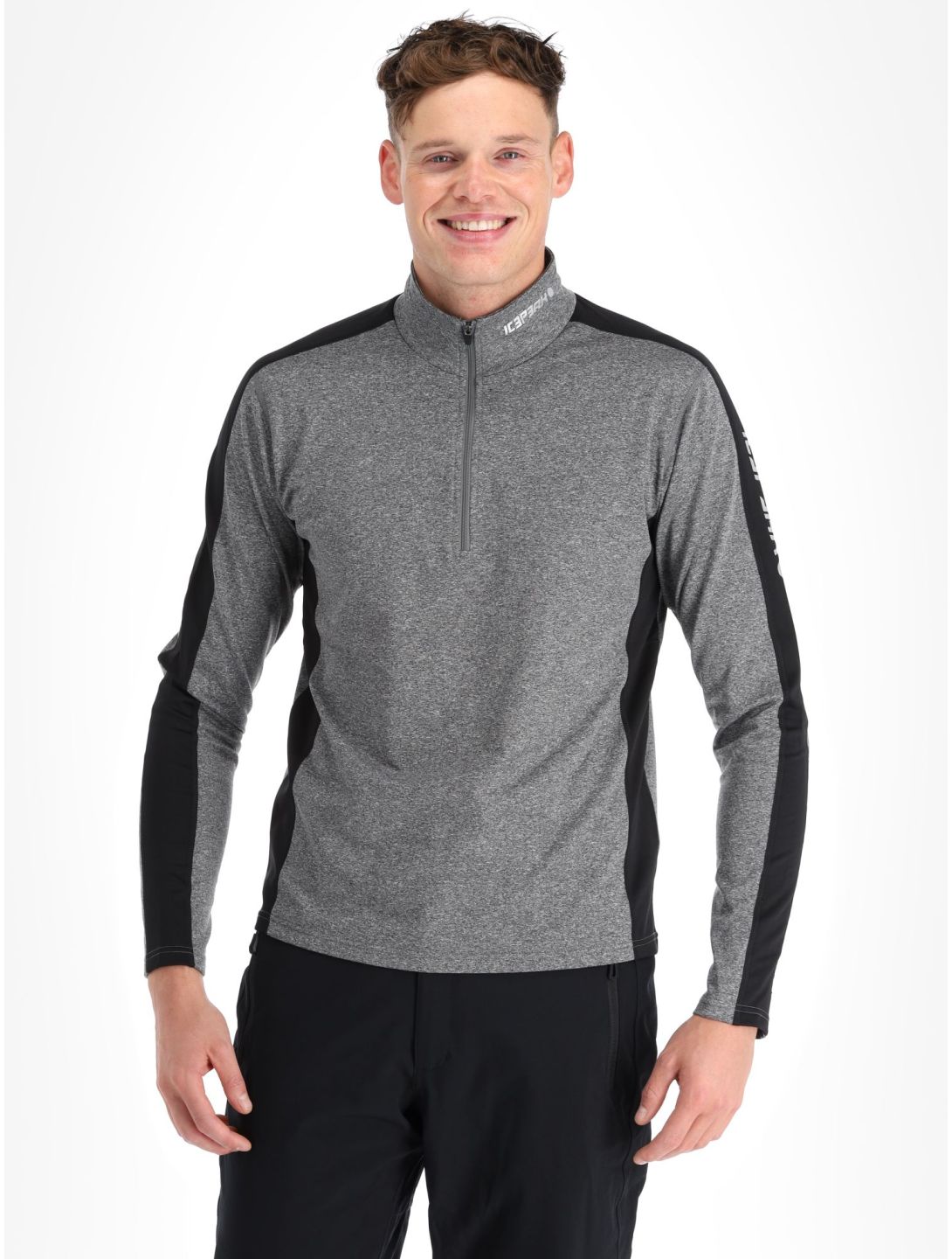 Icepeak, Fleminton pullover men Lead-Grey grey 