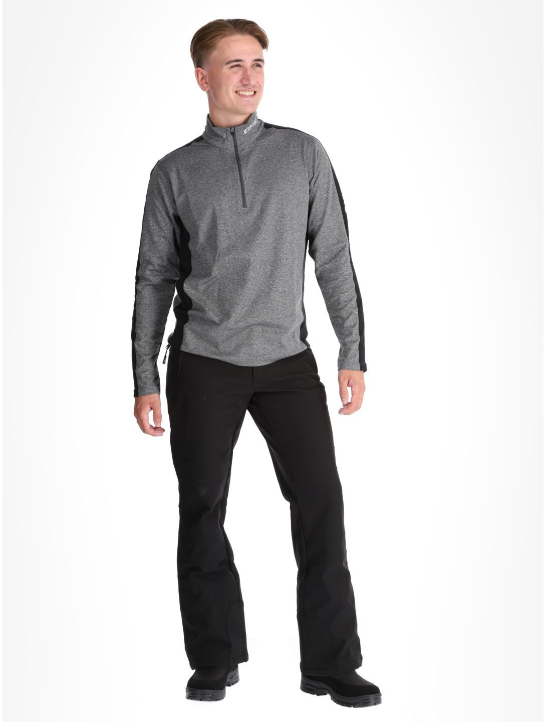 Icepeak, Fleminton pullover men Lead-Grey grey 