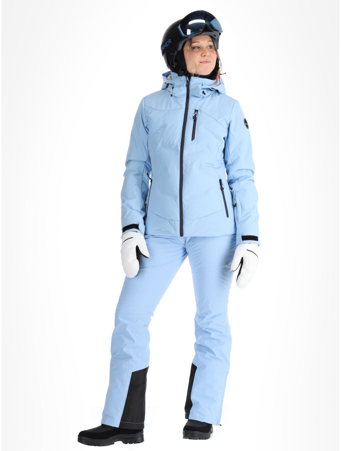 Icepeak Flovilla ski jacket women Light Blue blue SkiWebShop