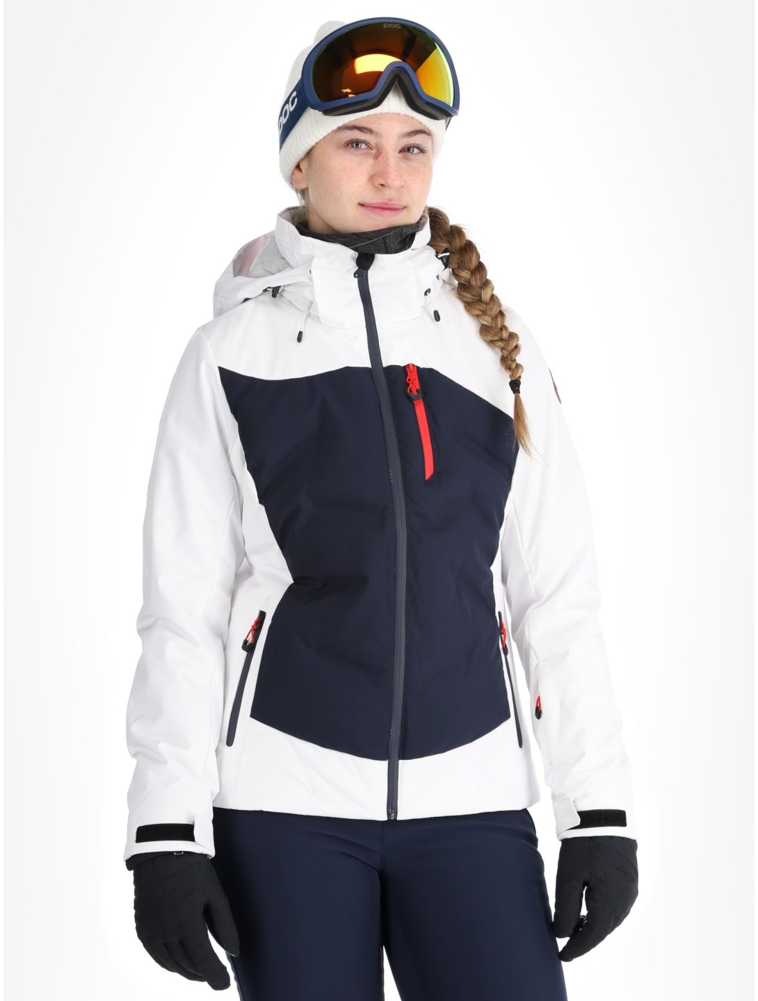 Icepeak, Flovilla ski jacket women Optic White white 