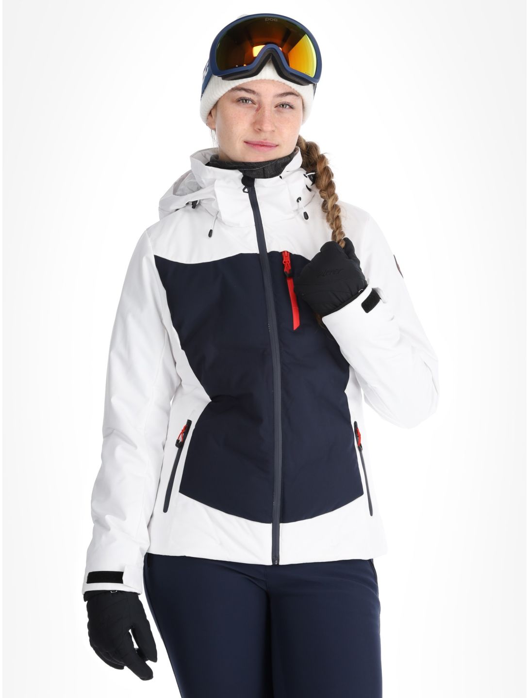 Icepeak, Flovilla ski jacket women Optic White white 