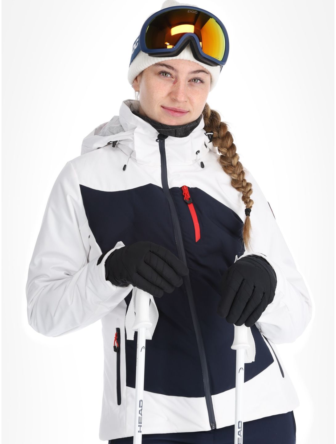 Icepeak, Flovilla ski jacket women Optic White white 