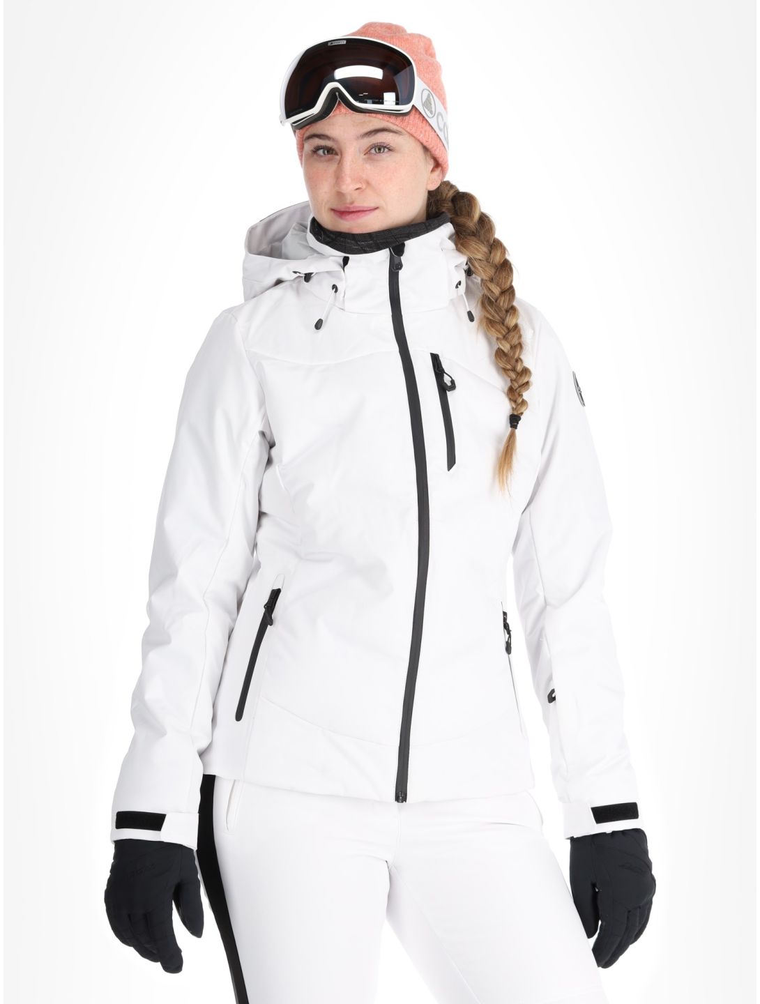 Icepeak, Flovilla ski jacket women White white 