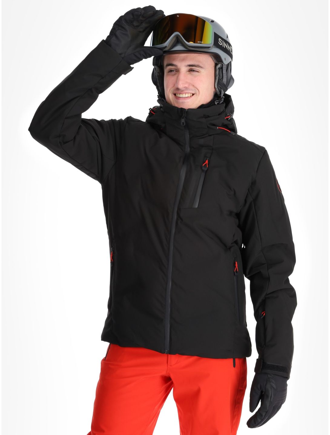 Icepeak, Foley ski jacket men Black black 