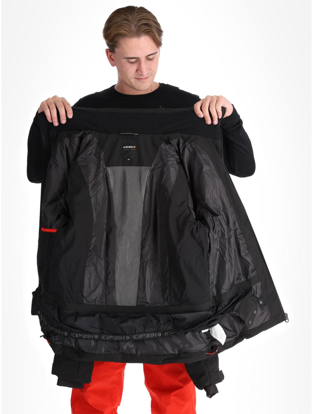 Icepeak, Foley ski jacket men Black black 