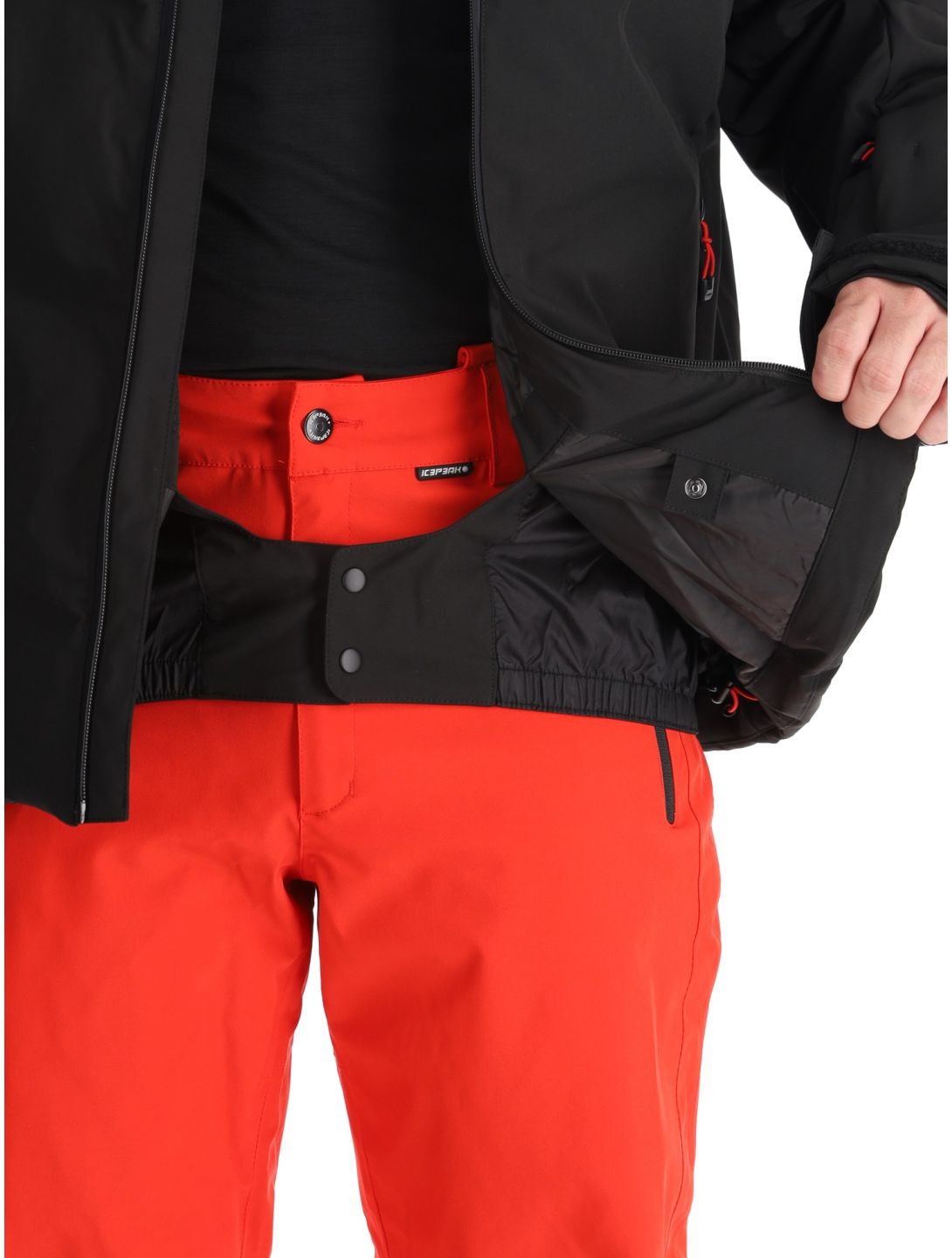 Icepeak, Foley ski jacket men Black black 