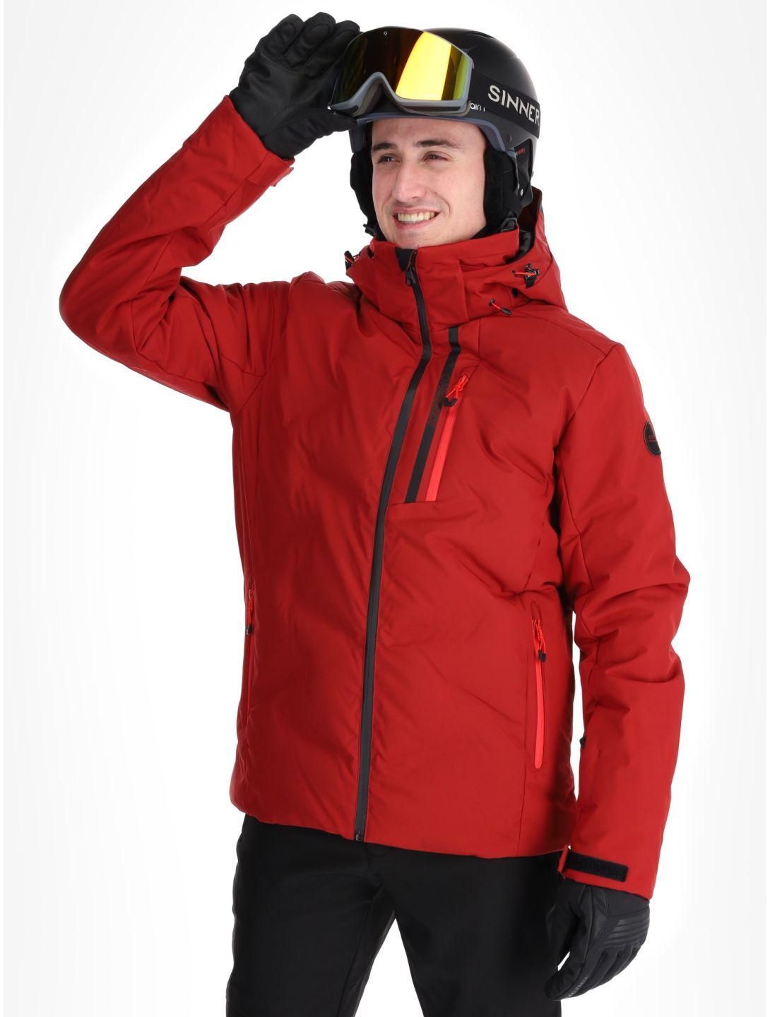 Icepeak, Foley ski jacket men Cranberry red 