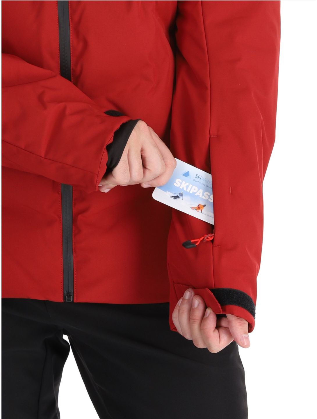 Icepeak, Foley ski jacket men Cranberry red 