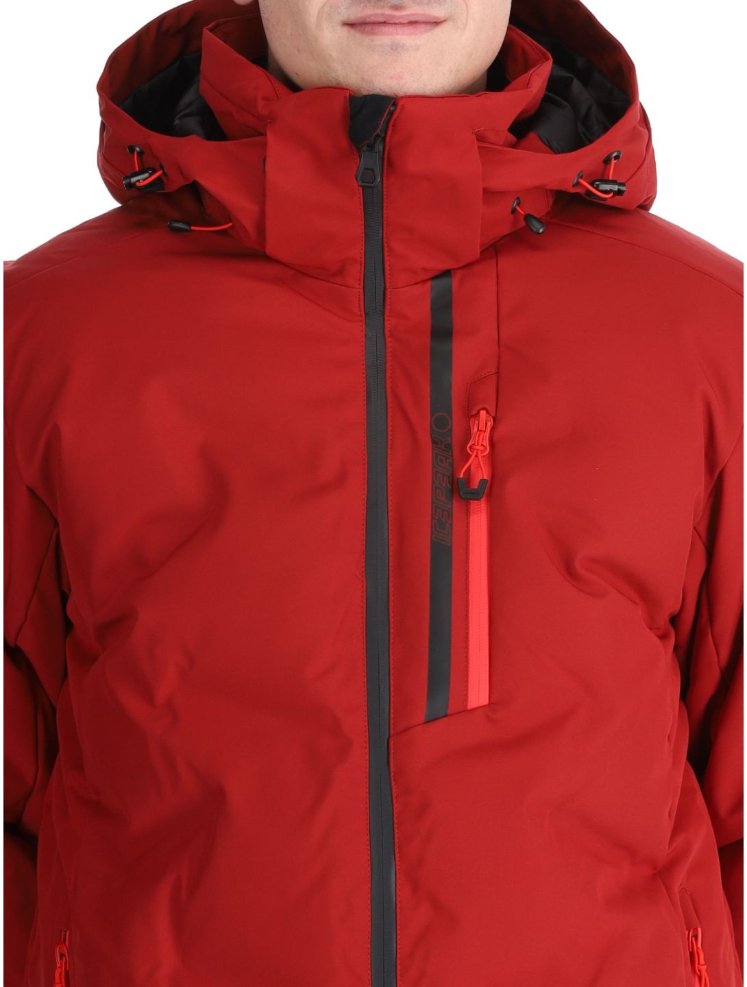 Icepeak, Foley ski jacket men Cranberry red 