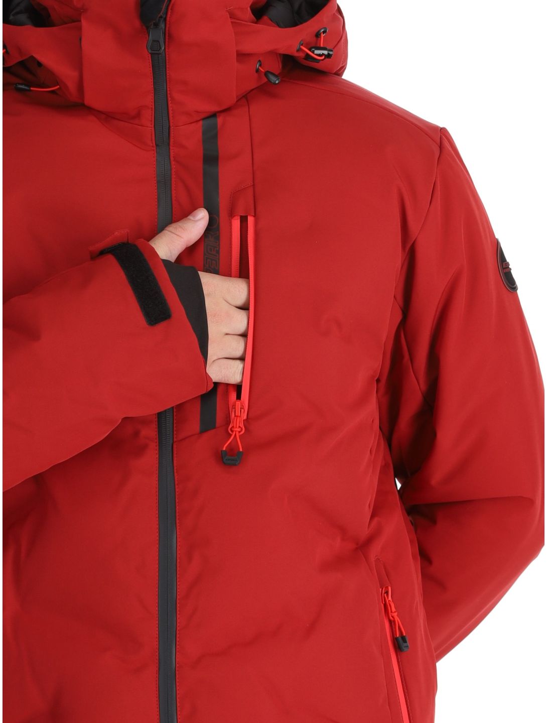 Icepeak, Foley ski jacket men Cranberry red 