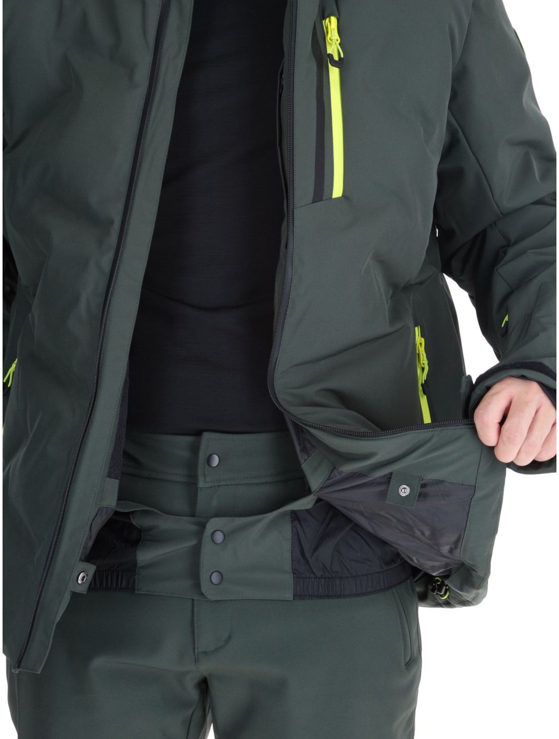 Icepeak, Foley ski jacket men Dark Olive green 