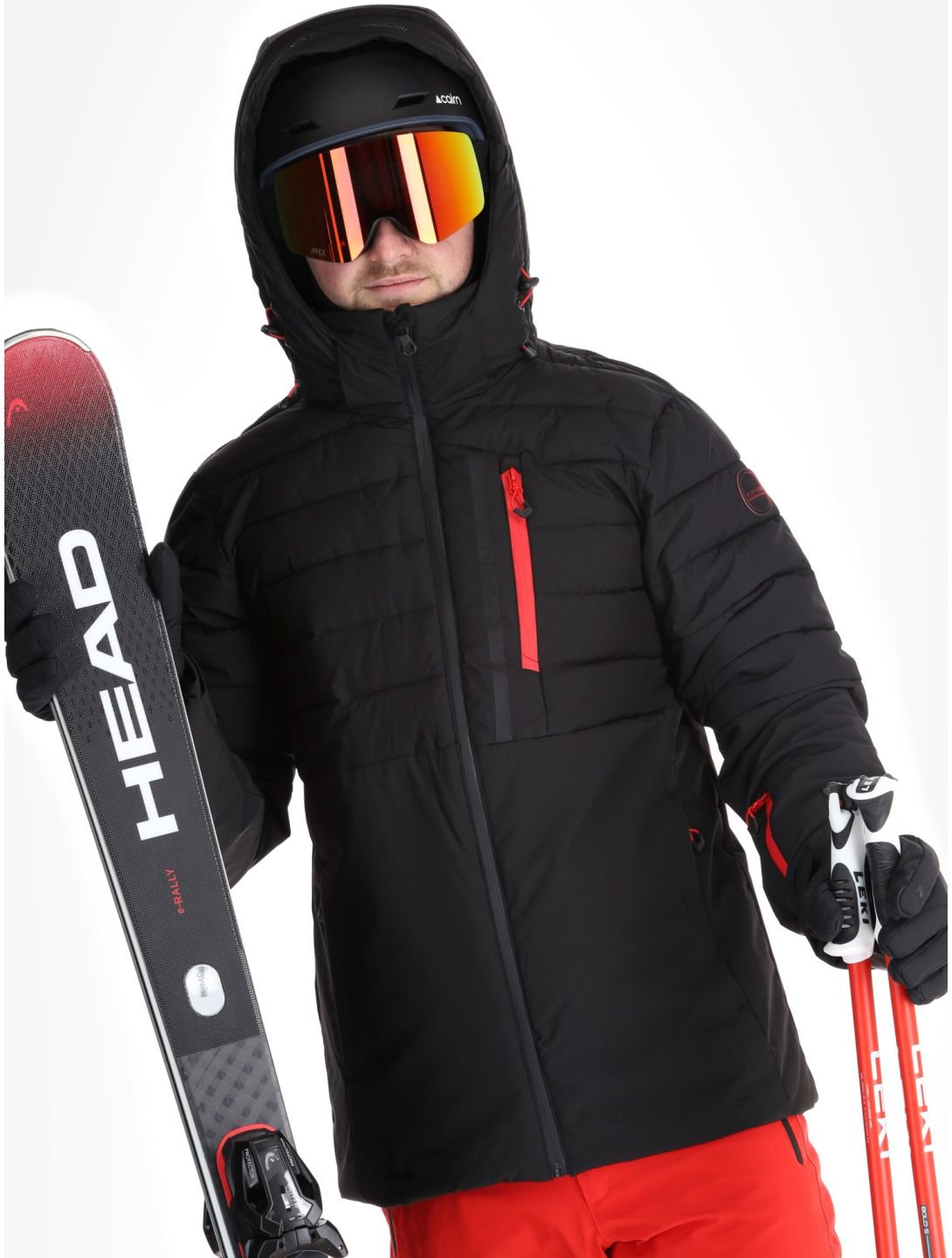 Icepeak, Folsom ski jacket men Black black 