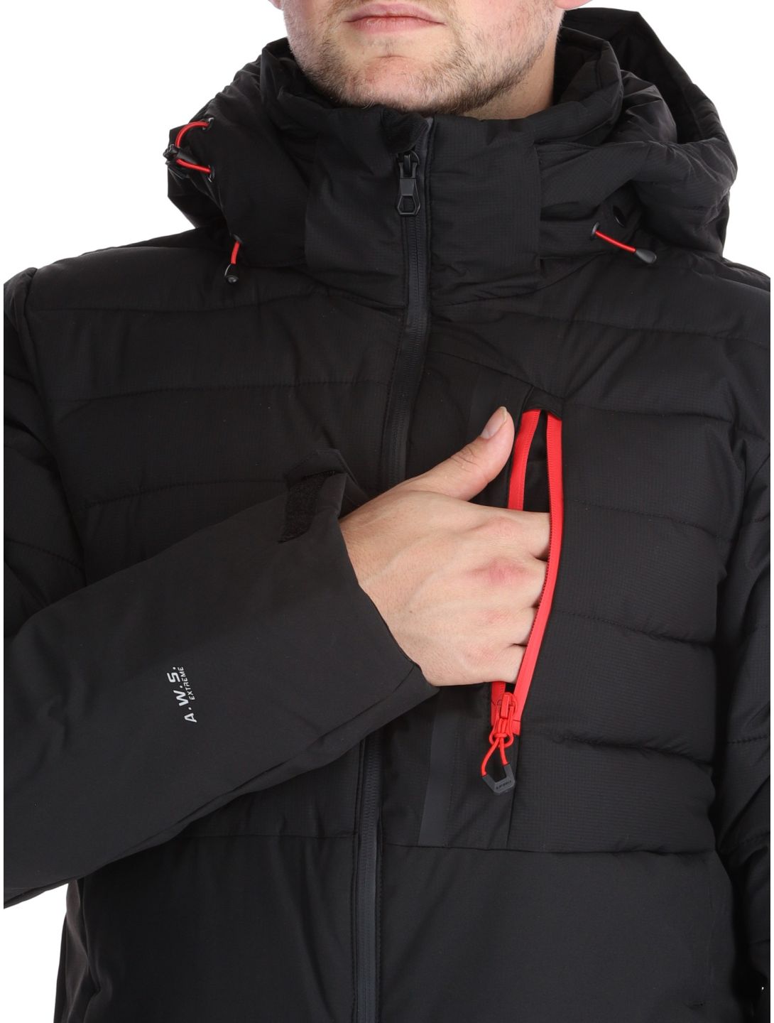 Icepeak, Folsom ski jacket men Black black 