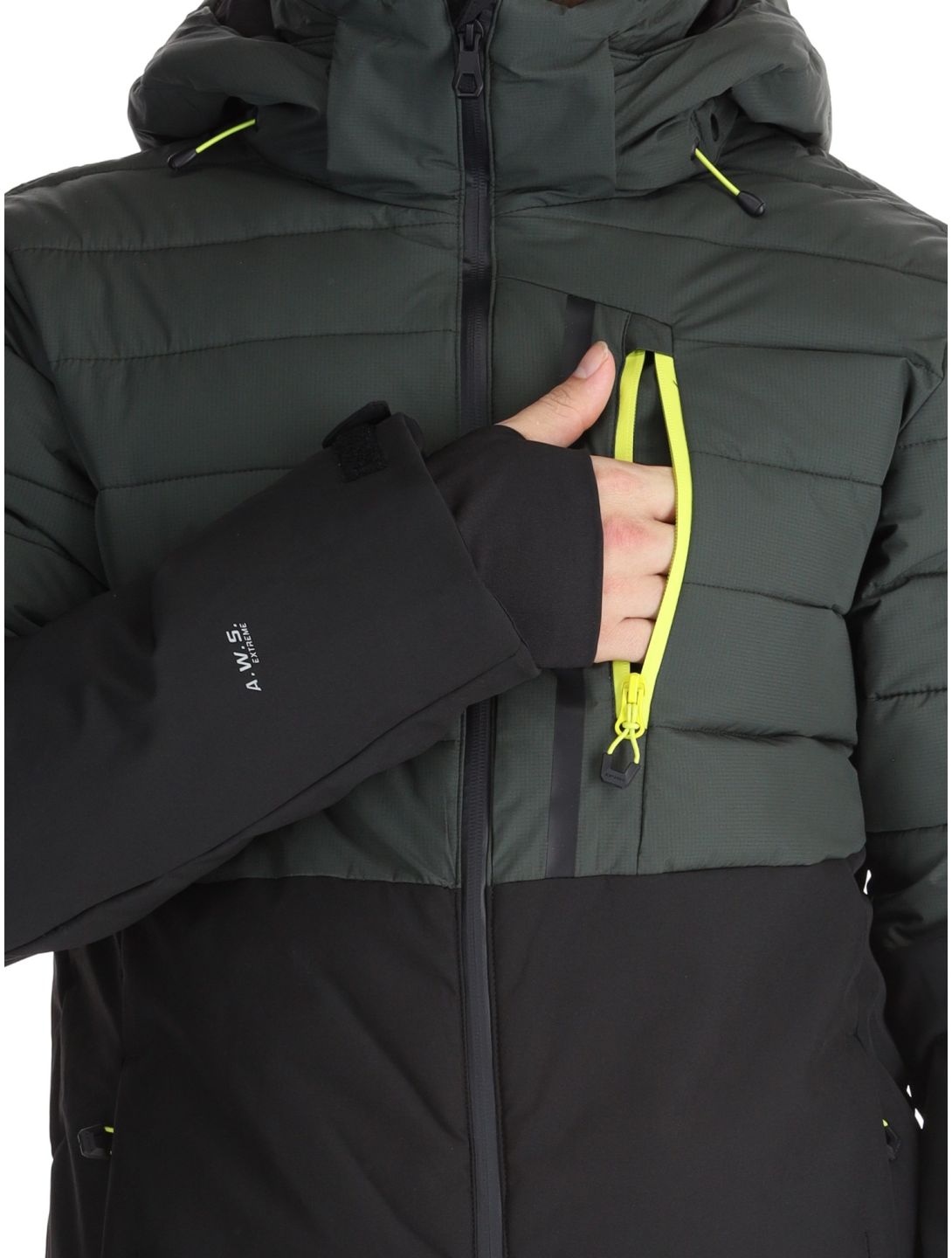 Icepeak, Folsom ski jacket men Dark Olive green 