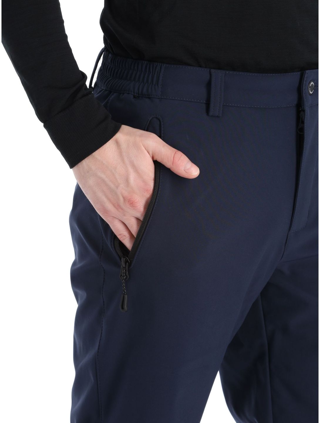 Icepeak, Frankfurt softshell ski pants men Dark Blue blue 