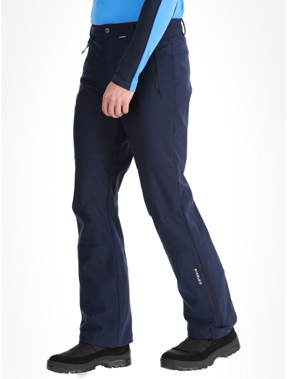 Icepeak, Frankfurt softshell ski pants men Dark Blue blue 