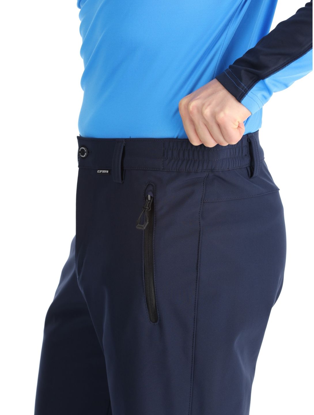 Icepeak, Frankfurt softshell ski pants men Dark Blue blue 