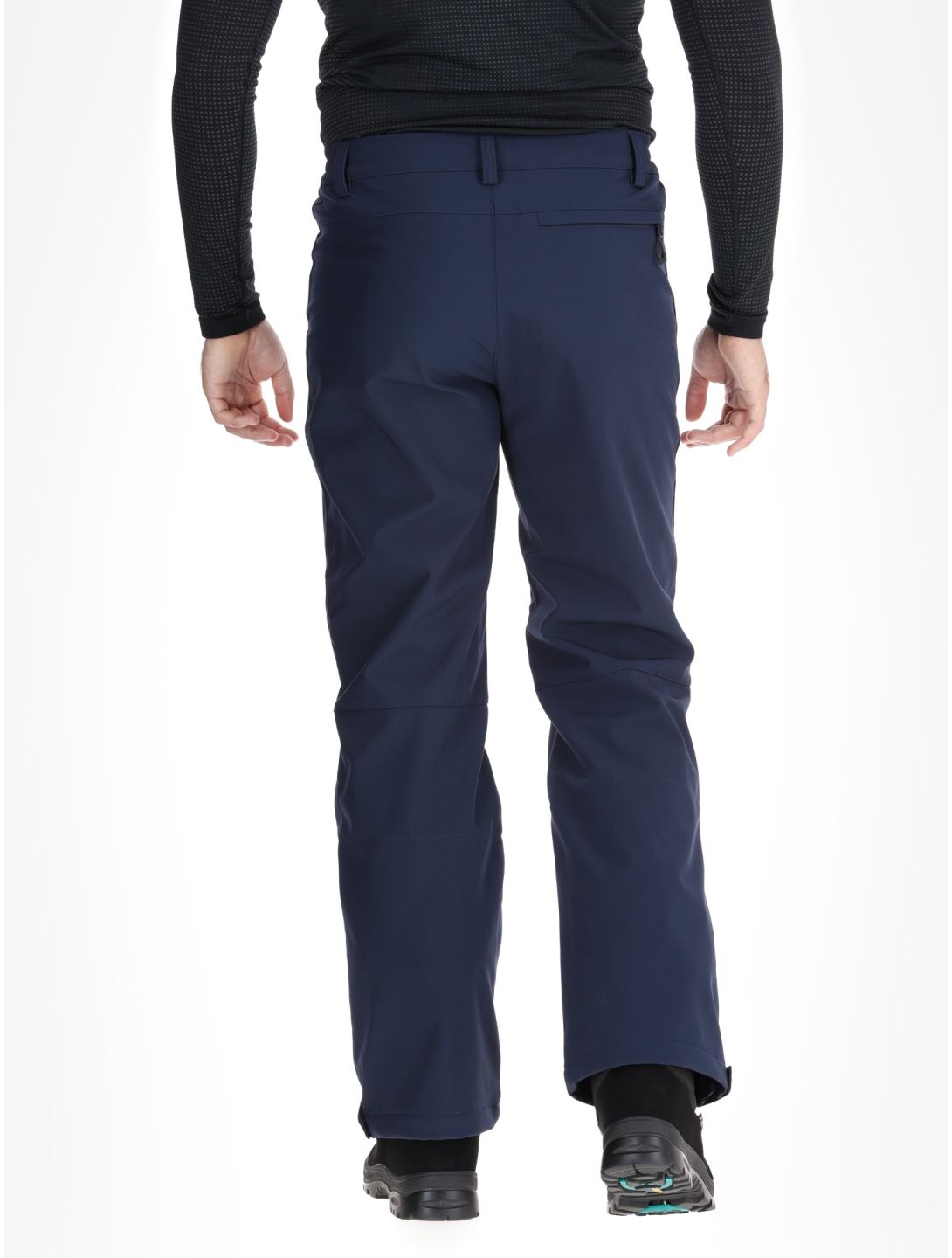 Icepeak, Frankfurt softshell ski pants short model men Dark Blue blue 