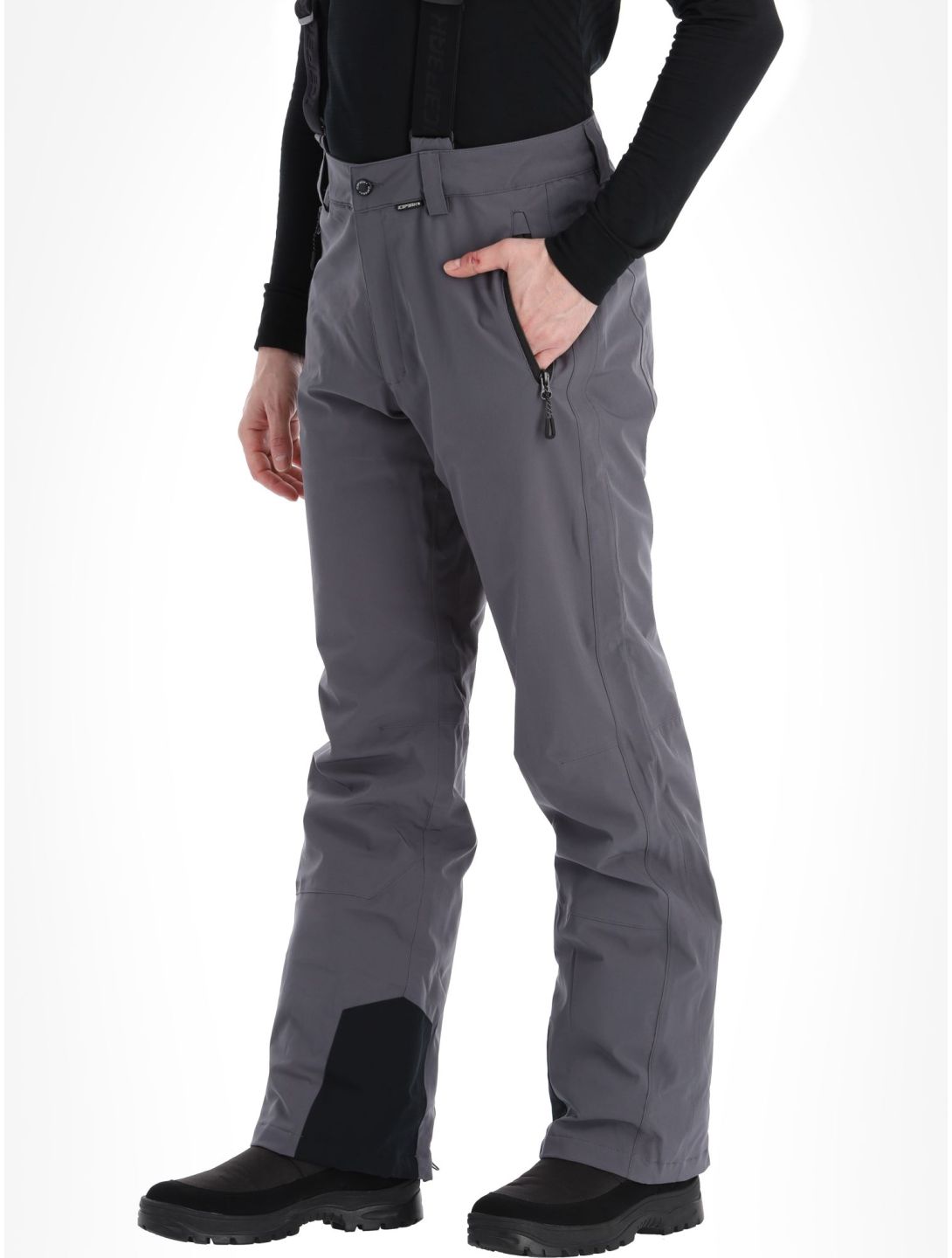 Icepeak, Freiberg ski pants men Granite grey 