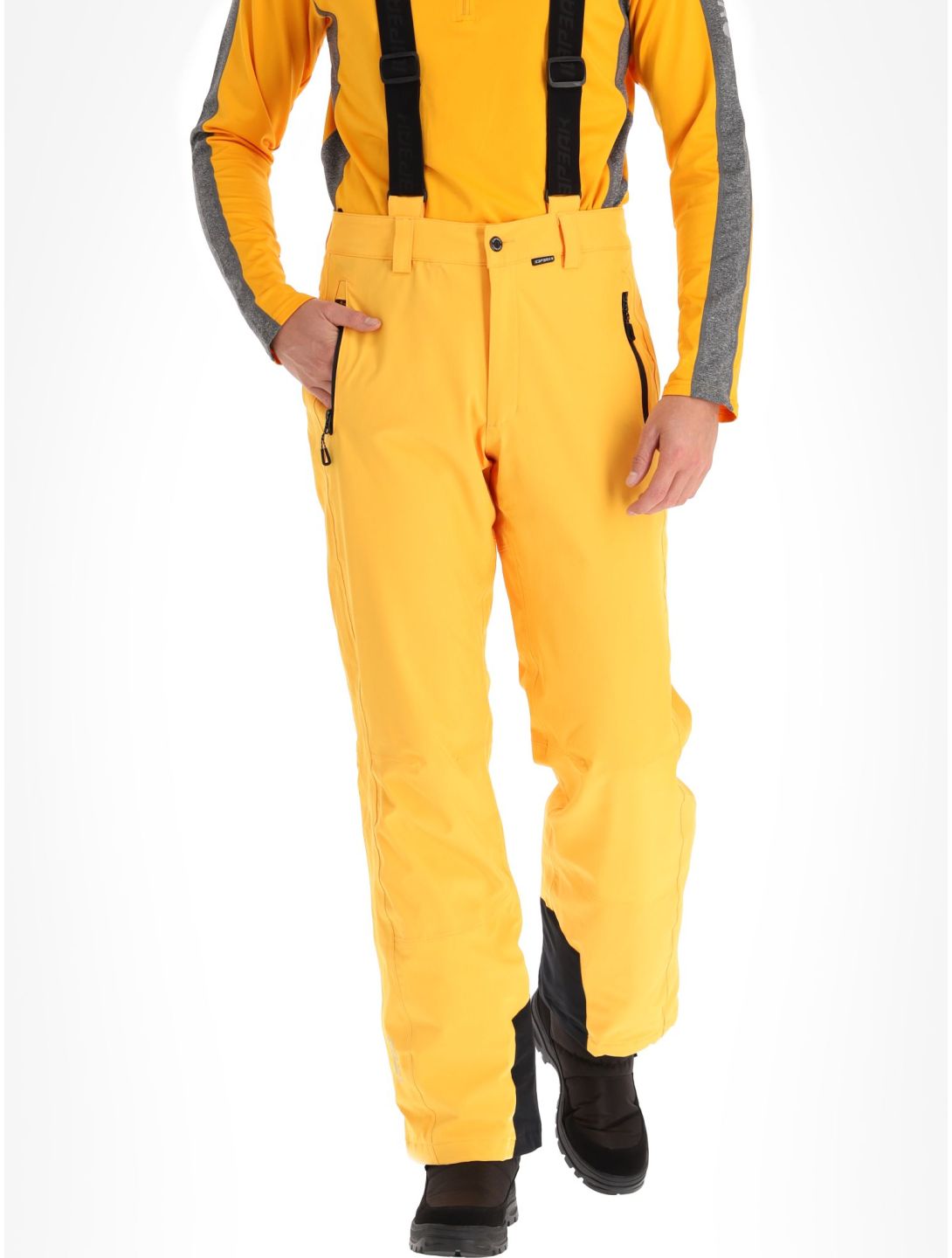 Icepeak, Freiberg ski pants men Yellow yellow 