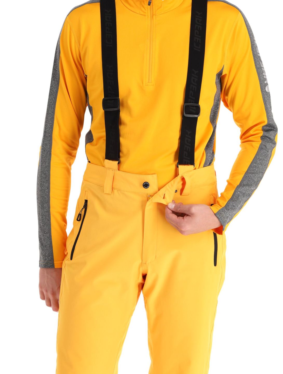 Icepeak, Freiberg ski pants men Yellow yellow 