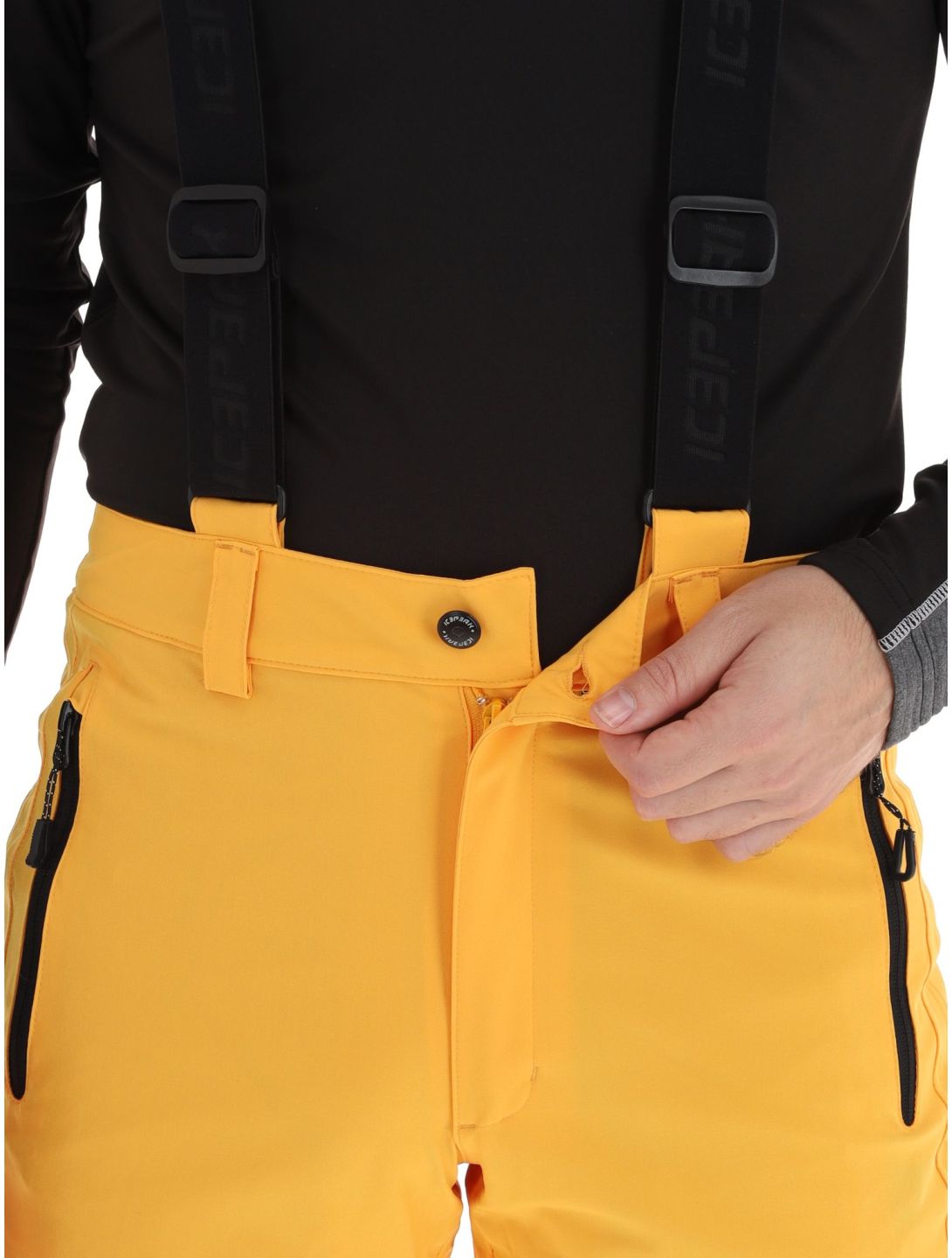 Icepeak, Freiberg ski pants long model men Yellow yellow 