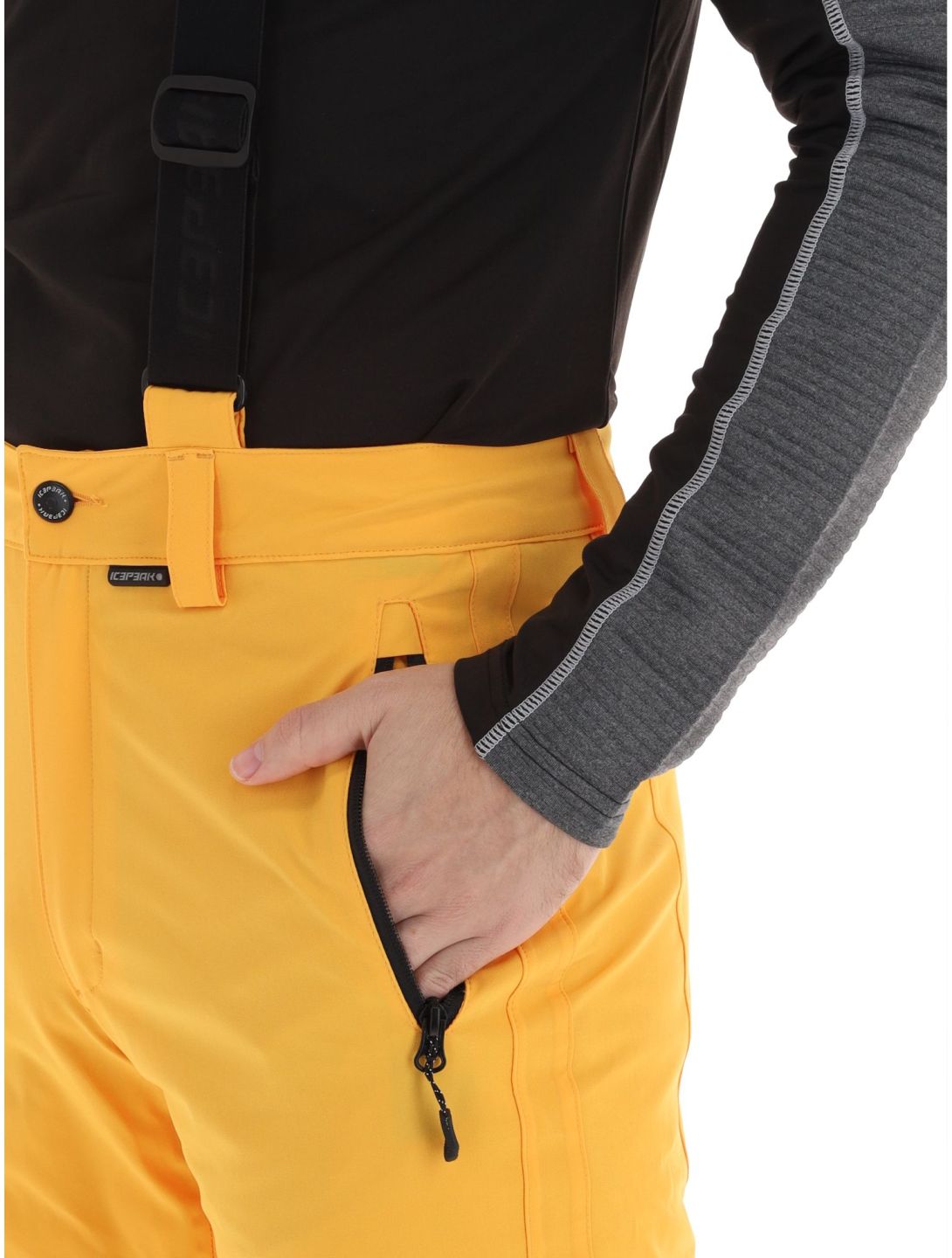 Icepeak, Freiberg ski pants long model men Yellow yellow 