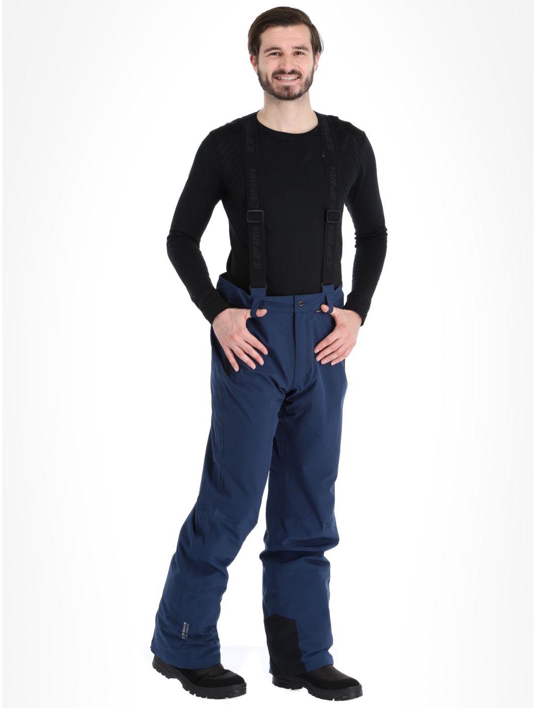 Icepeak, Freiberg ski pants long model men Dark Blue blue 