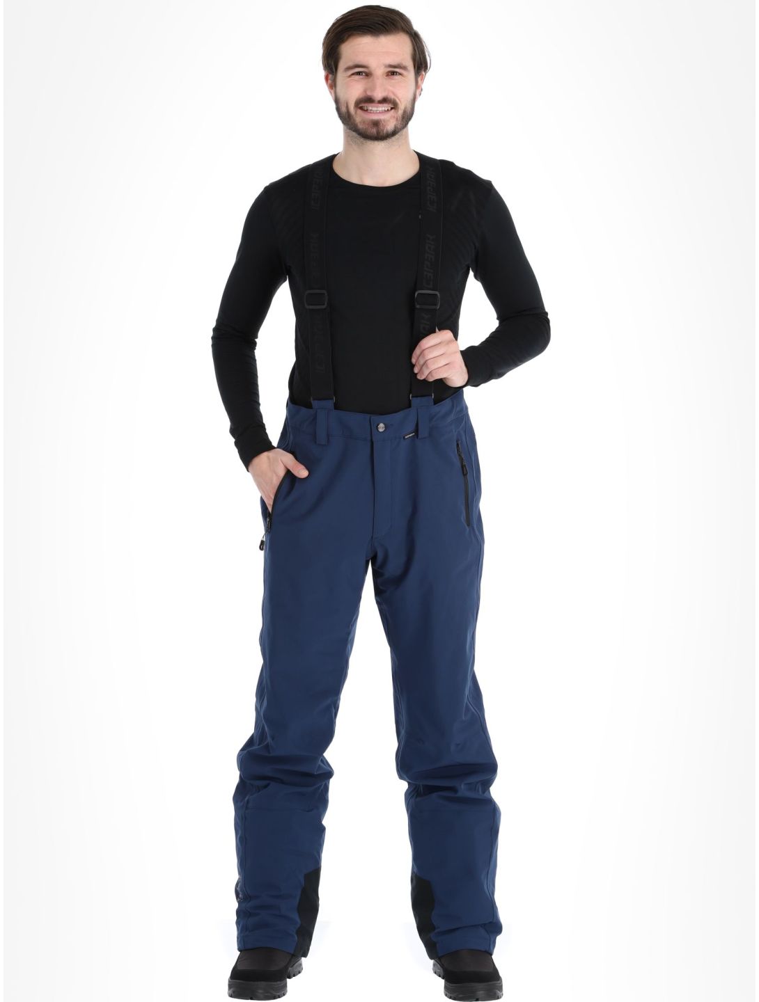 Icepeak, Freiberg ski pants long model men Dark Blue blue 