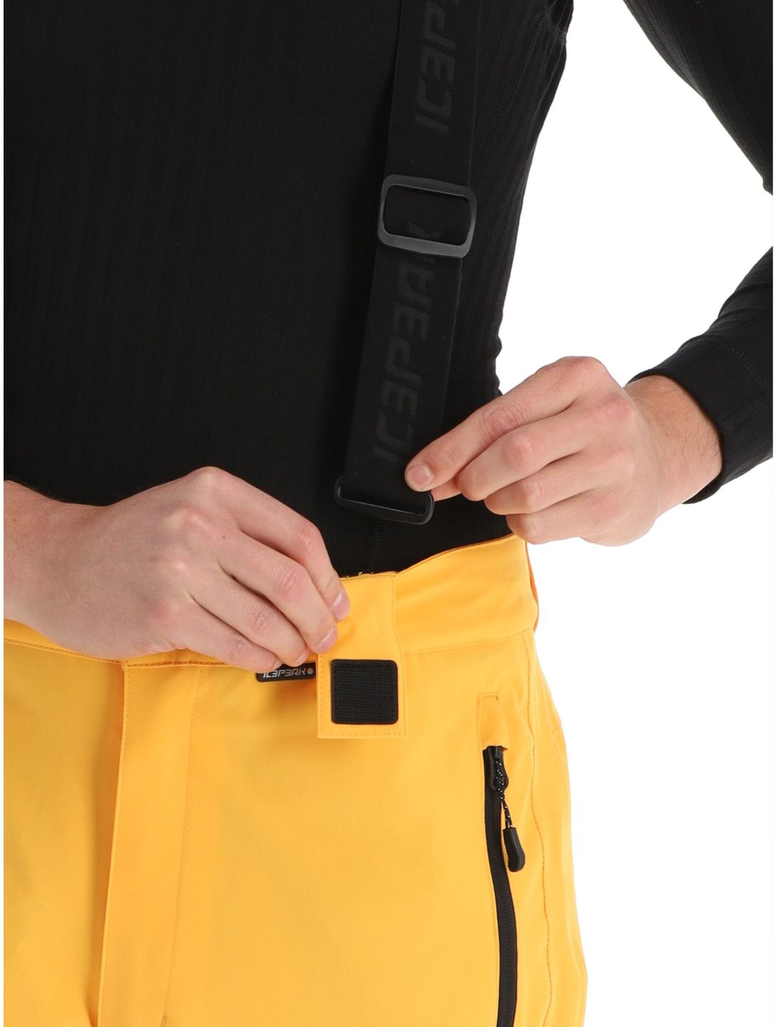 Icepeak, Freiberg ski pants short model men Yellow yellow 