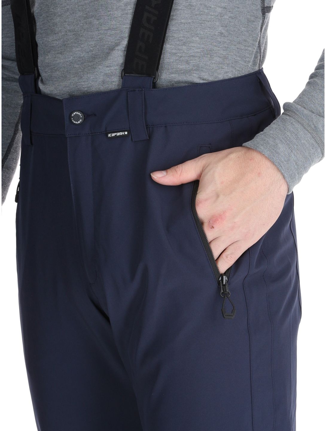 Icepeak, Freiberg ski pants short model men Dark Blue blue 