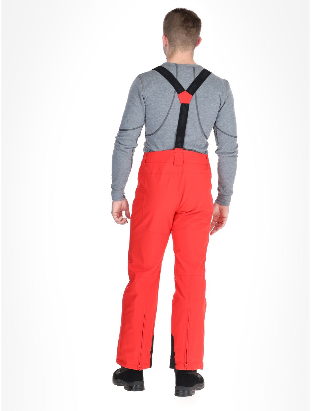 Icepeak, Freiberg ski pants short model men Coral-Red red 