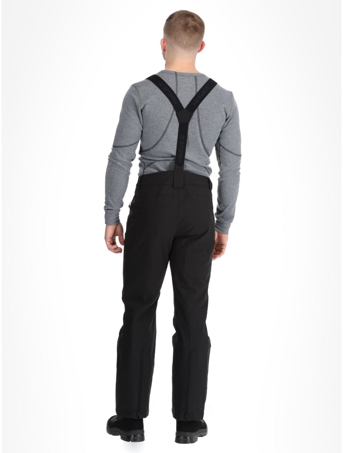 Icepeak, Freiberg ski pants short model men Black black 