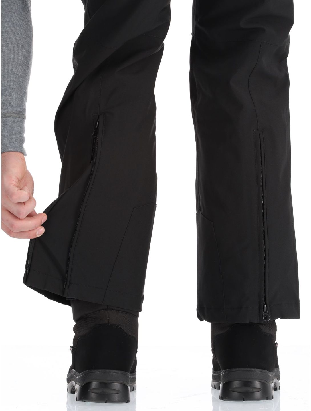 Icepeak, Freiberg ski pants short model men Black black 