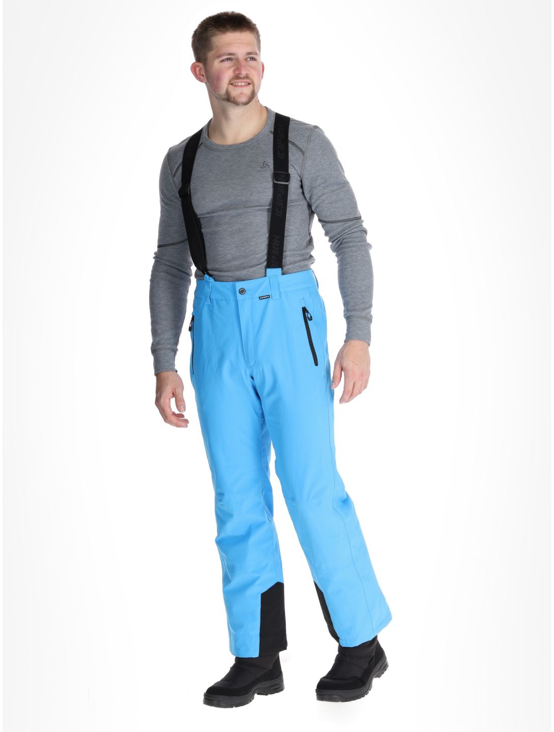 Icepeak, Freiberg ski pants short model men Sky Blue blue 