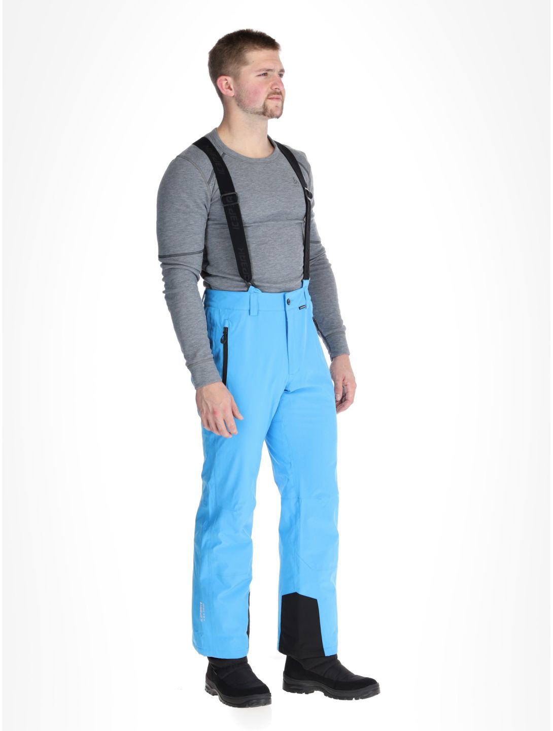 Icepeak, Freiberg ski pants short model men Sky Blue blue 