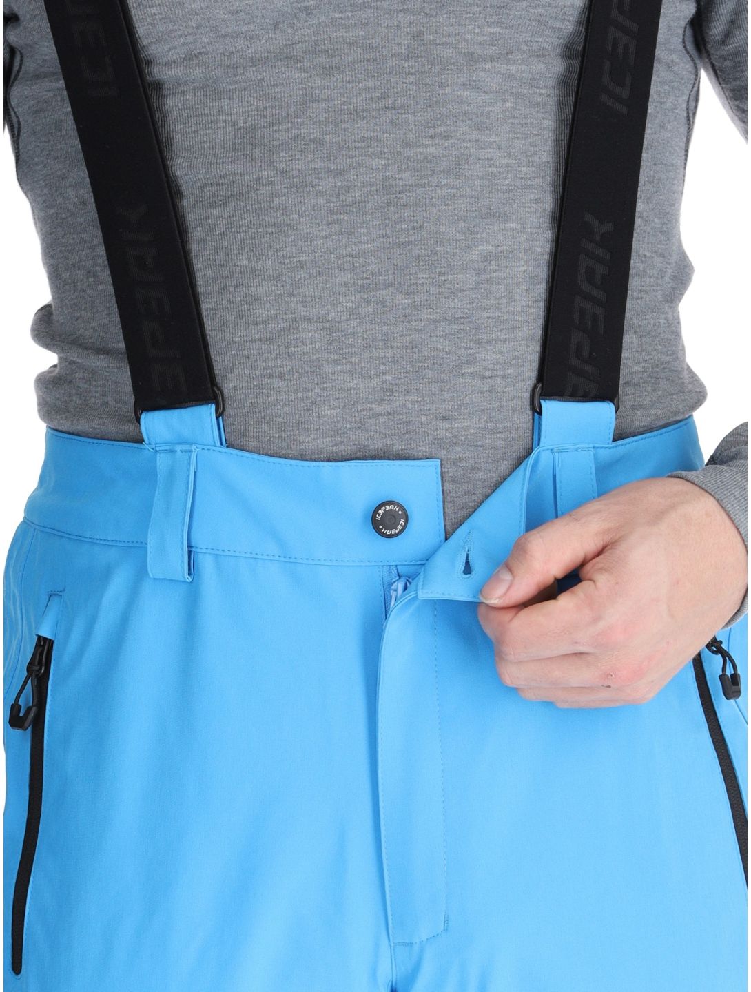 Icepeak, Freiberg ski pants short model men Sky Blue blue 