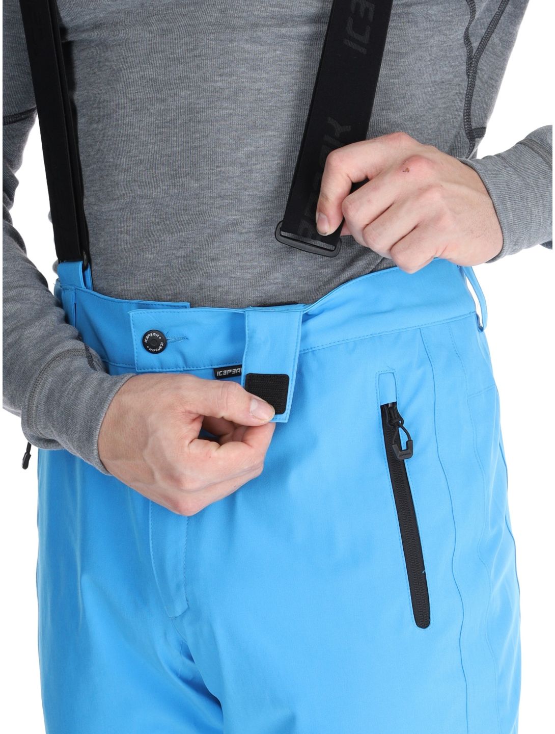 Icepeak, Freiberg ski pants short model men Sky Blue blue 