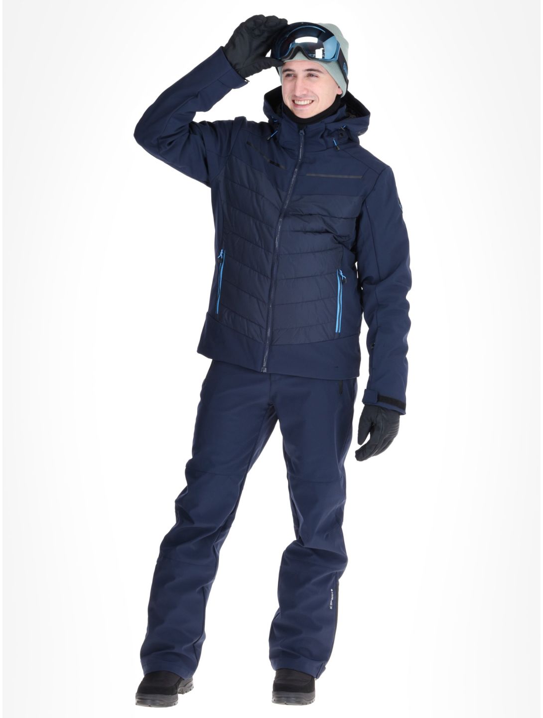 Icepeak, Fremont ski jacket men Dark Blue blue 