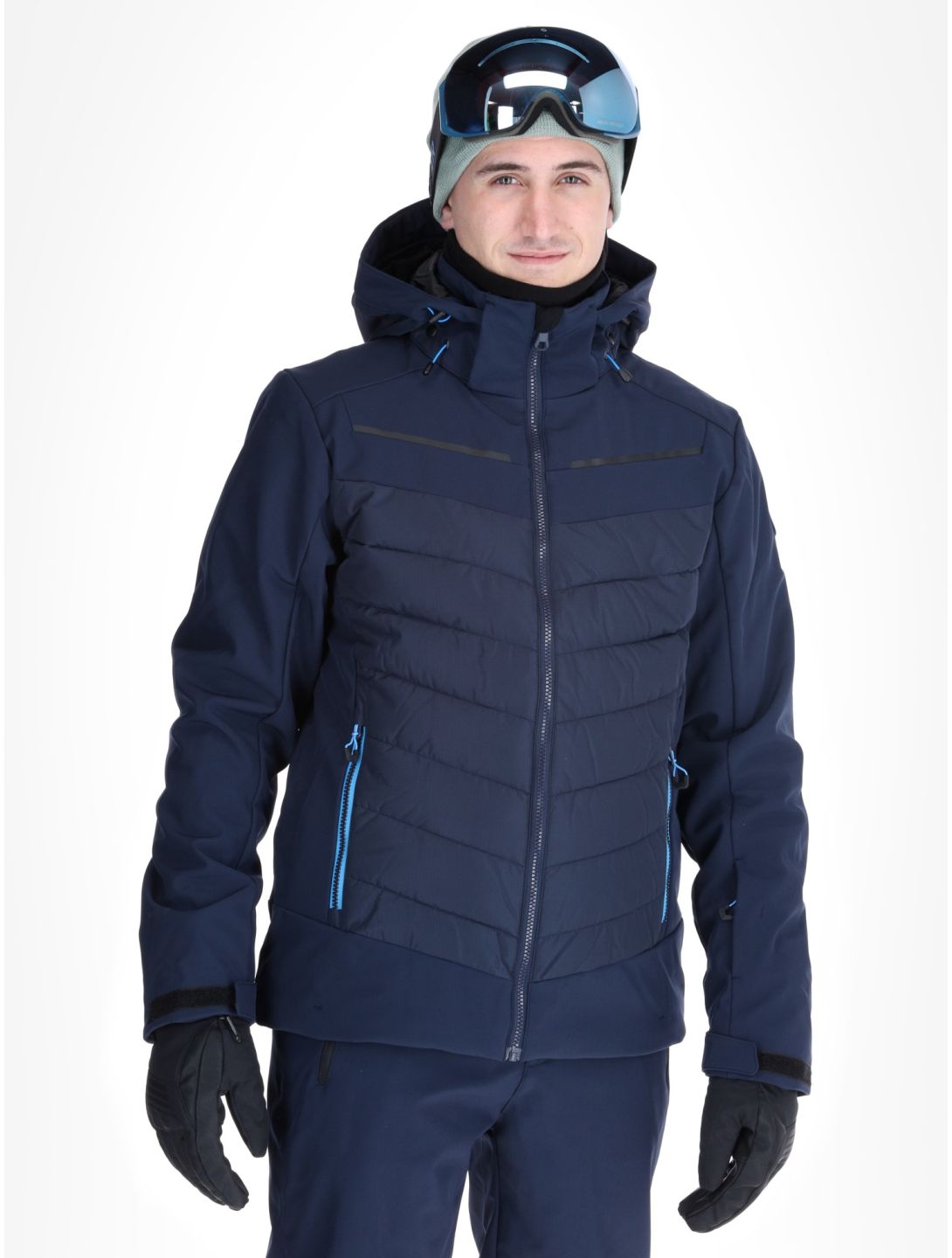 Icepeak, Fremont ski jacket men Dark Blue blue 