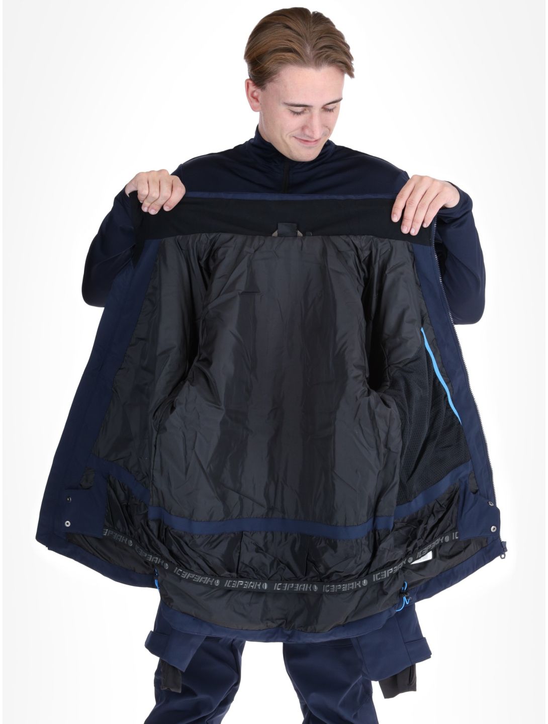 Icepeak, Fremont ski jacket men Dark Blue blue 