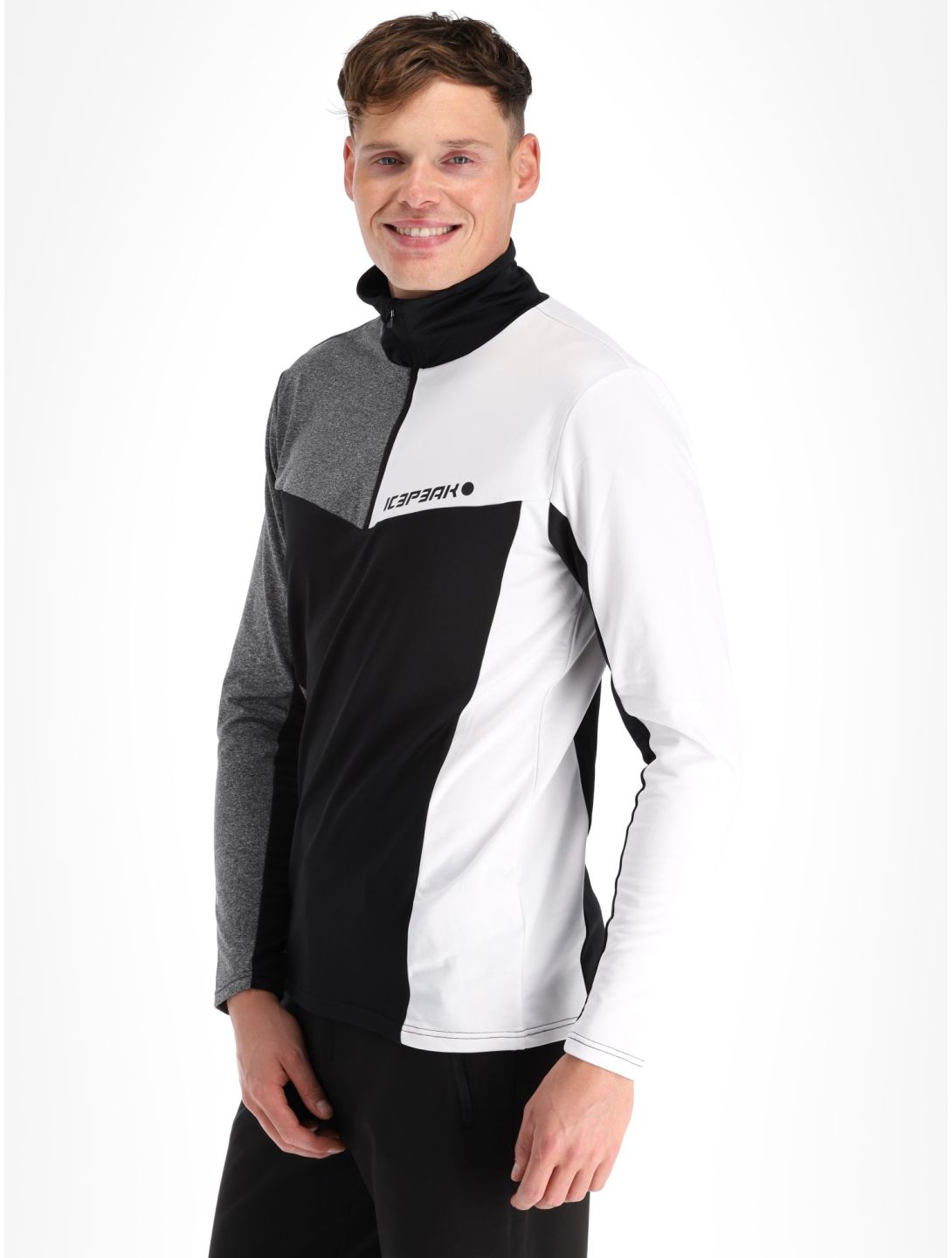 Icepeak, Fresno pullover men Black black, grey, white 