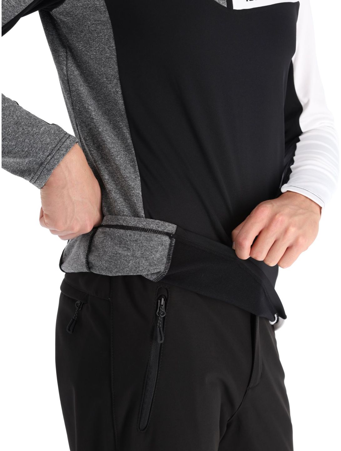 Icepeak, Fresno pullover men Black black, grey, white 