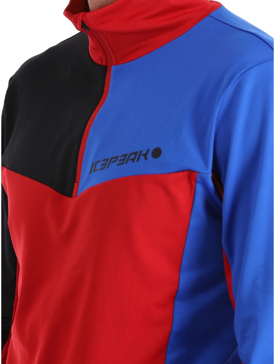 Icepeak, Fresno pullover men Burgundy black, blue, burgundy 