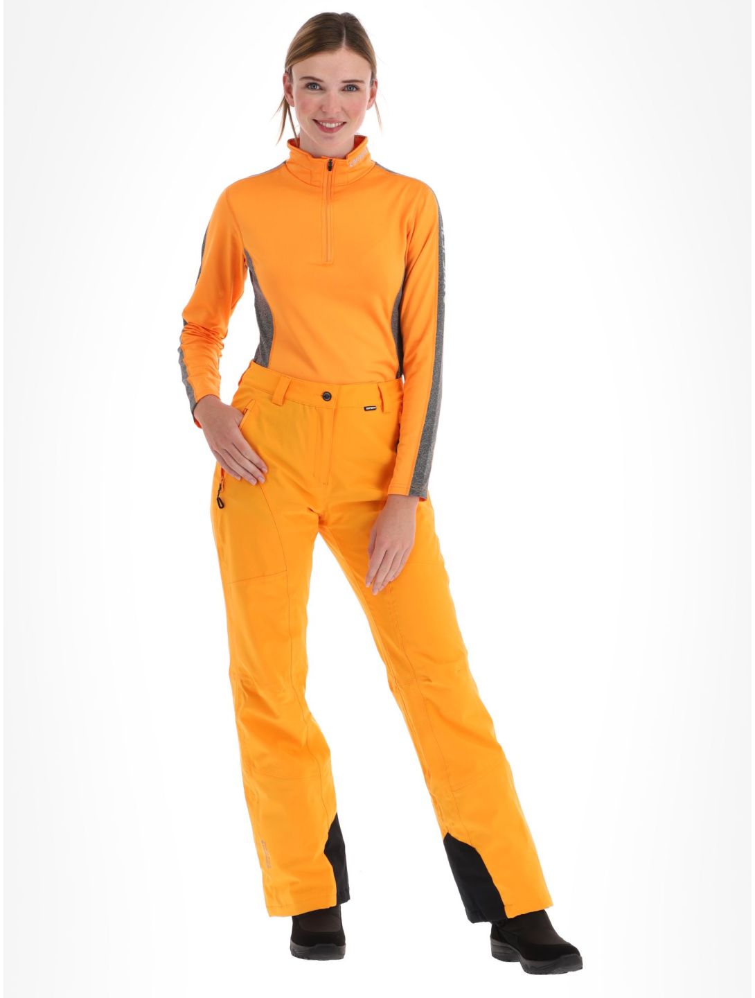 Icepeak, Freyung ski pants women Abricot orange 