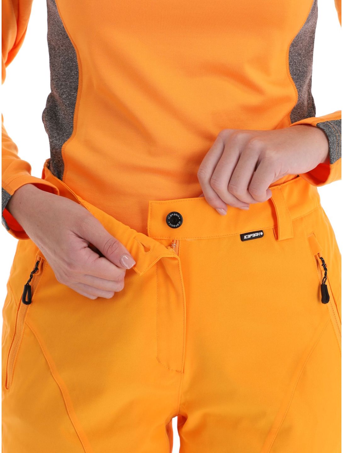 Icepeak, Freyung ski pants women Abricot orange 