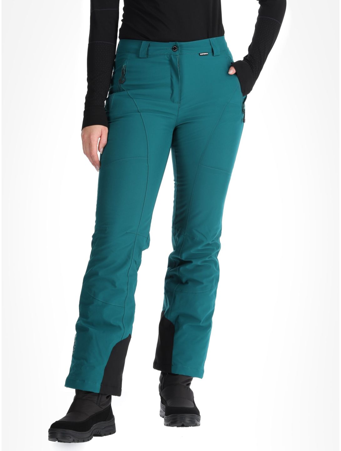 Icepeak, Freyung ski pants women Antique Green green 