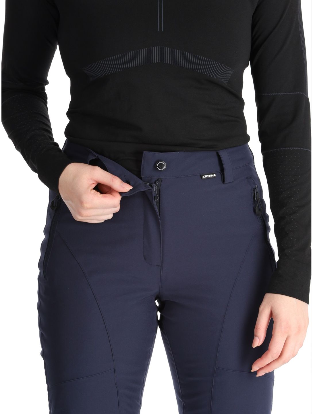 Icepeak, Freyung ski pants women Dark Blue blue 