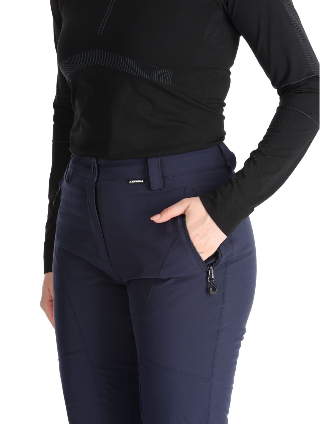 Icepeak, Freyung ski pants women Dark Blue blue 