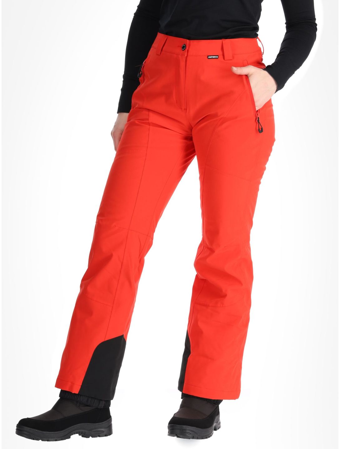 Icepeak, Freyung ski pants short model women Coral-Red red 